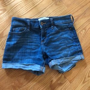 Abercrombie kids jean shorts